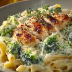 Cheesy Chicken Alfredo Broccoli