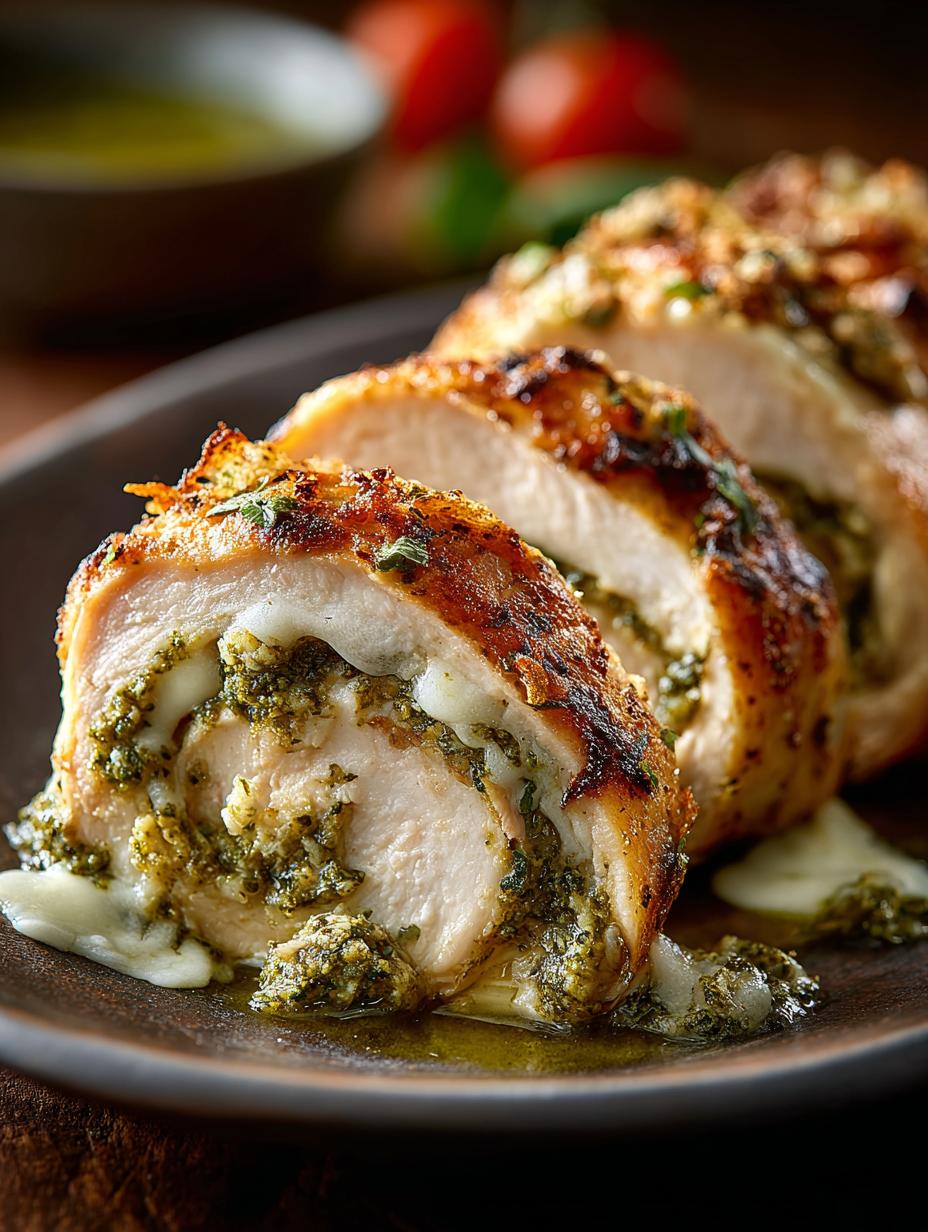 Cheesy Pesto Chicken Roll: 7 Irresistible Tips for Dinner - Cheesy Pesto Chicken Roll - main visual representation