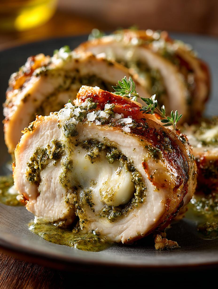 Cheesy Pesto Chicken Roll: 7 Irresistible Tips for Dinner - Cheesy Pesto Chicken Roll - additional detail