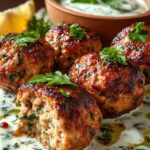 Chicken Kofta with Garlic