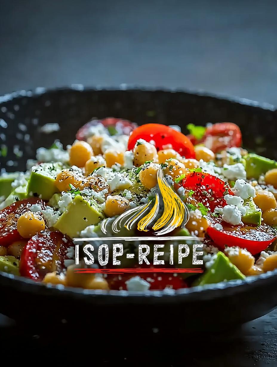 Chickpea Feta Avocado Salad: 5 Delicious Benefits - Chickpea Feta Avocado Salad - main visual representation