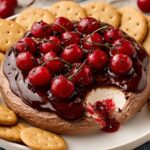 Chocolate Cherry Cheesecake Dip