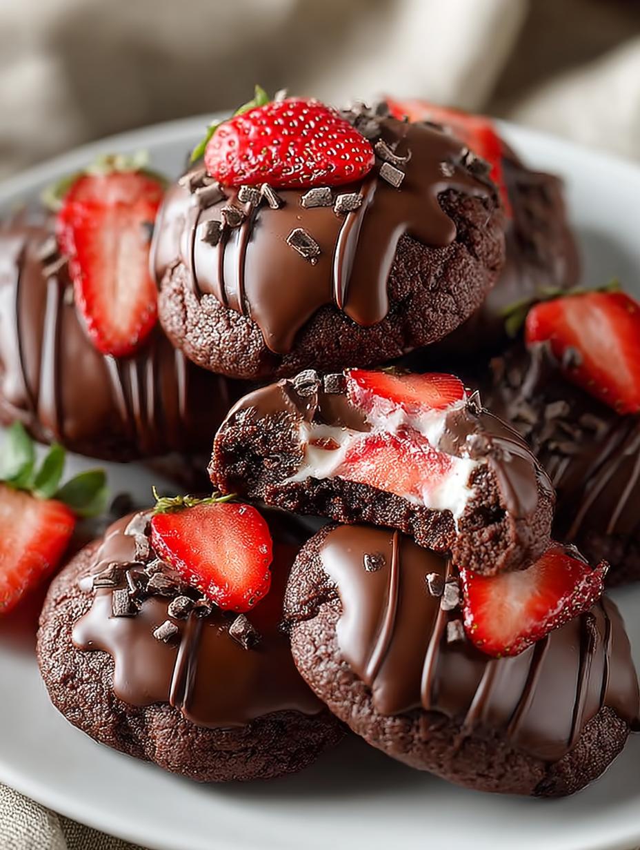 Chocolate Covered Strawberry Cookies: 5 Irresistible Treats - Chocolate Covered Strawberry Cookies - main visual representation