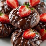 Chocolate Covered Strawberry Cookies