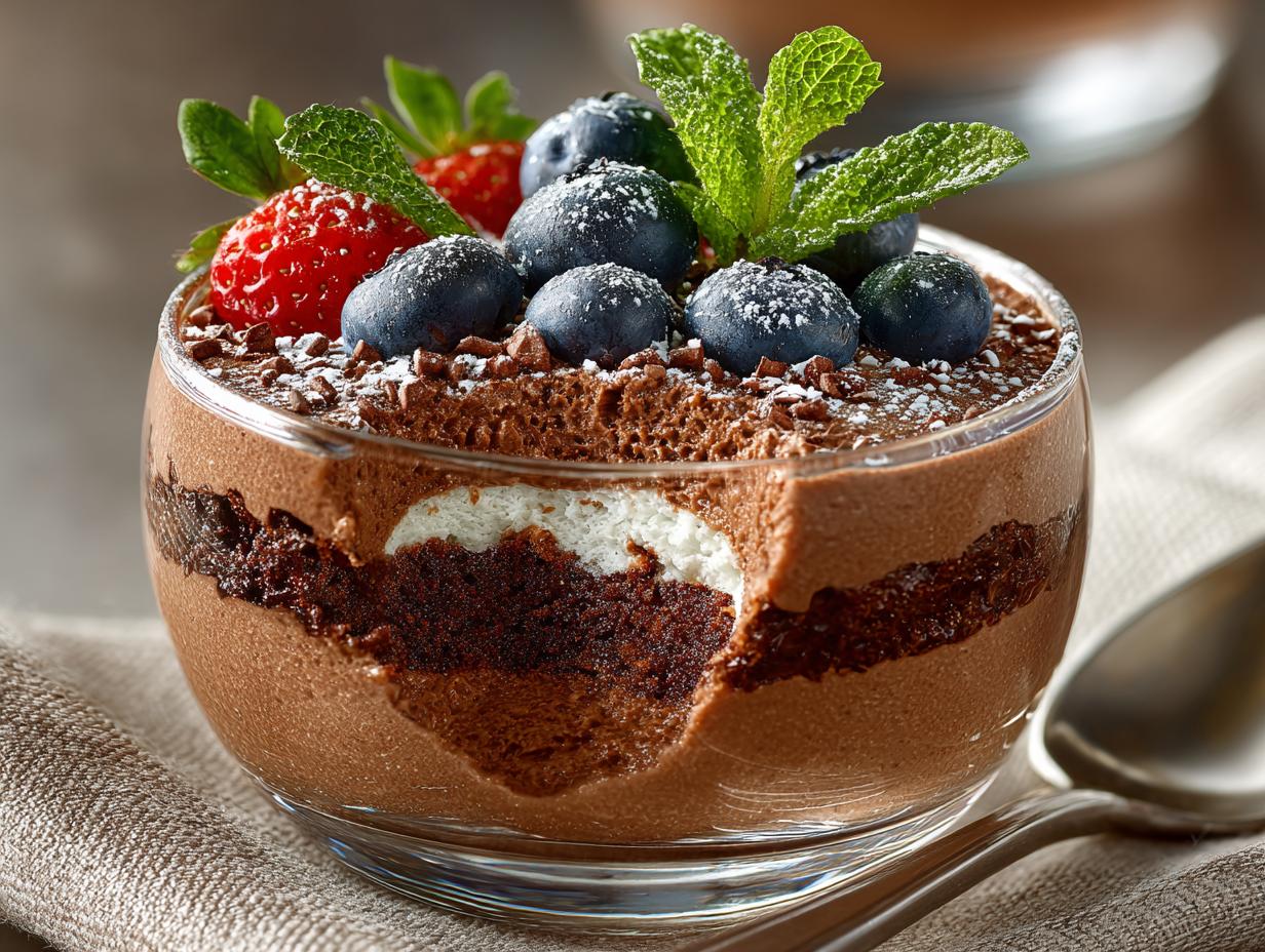Chocolate Greek Yogurt Mousse: 5 Reasons to Indulge 4 Chocolate Greek Yogurt Mousse: 5 Reasons to Indulge - Chocolate Greek Yogurt Mousse - main visual representation