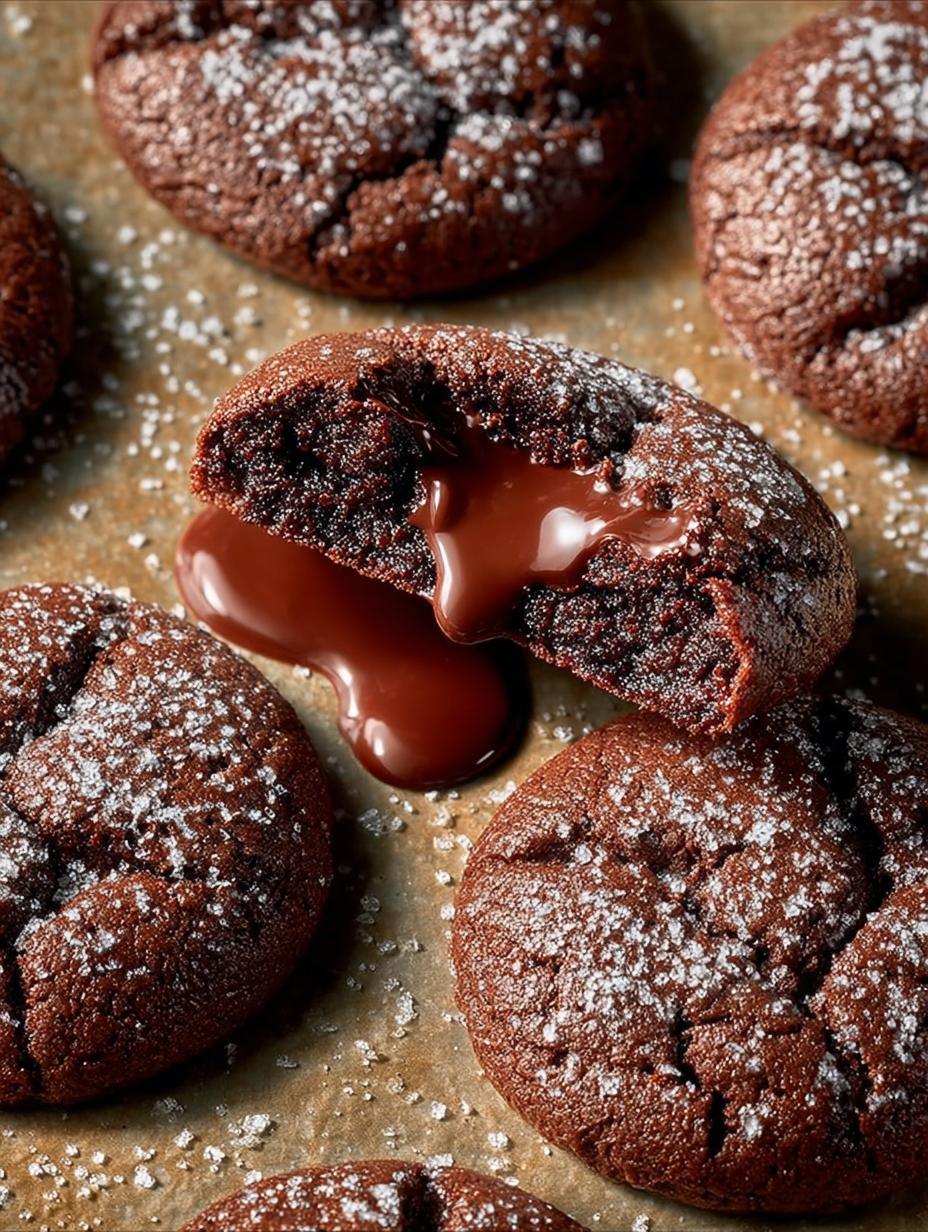 Chocolate Lava Cookies: 24 Decadent Melting Center Treats 4 Chocolate Lava Cookies: 24 Decadent Melting Center Treats - Chocolate Lava Cookies - main visual representation