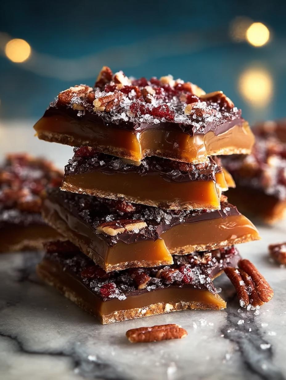 Irresistible Christmas Toffee: 10 Minute Holiday Treat - Christmas Toffee - additional detail