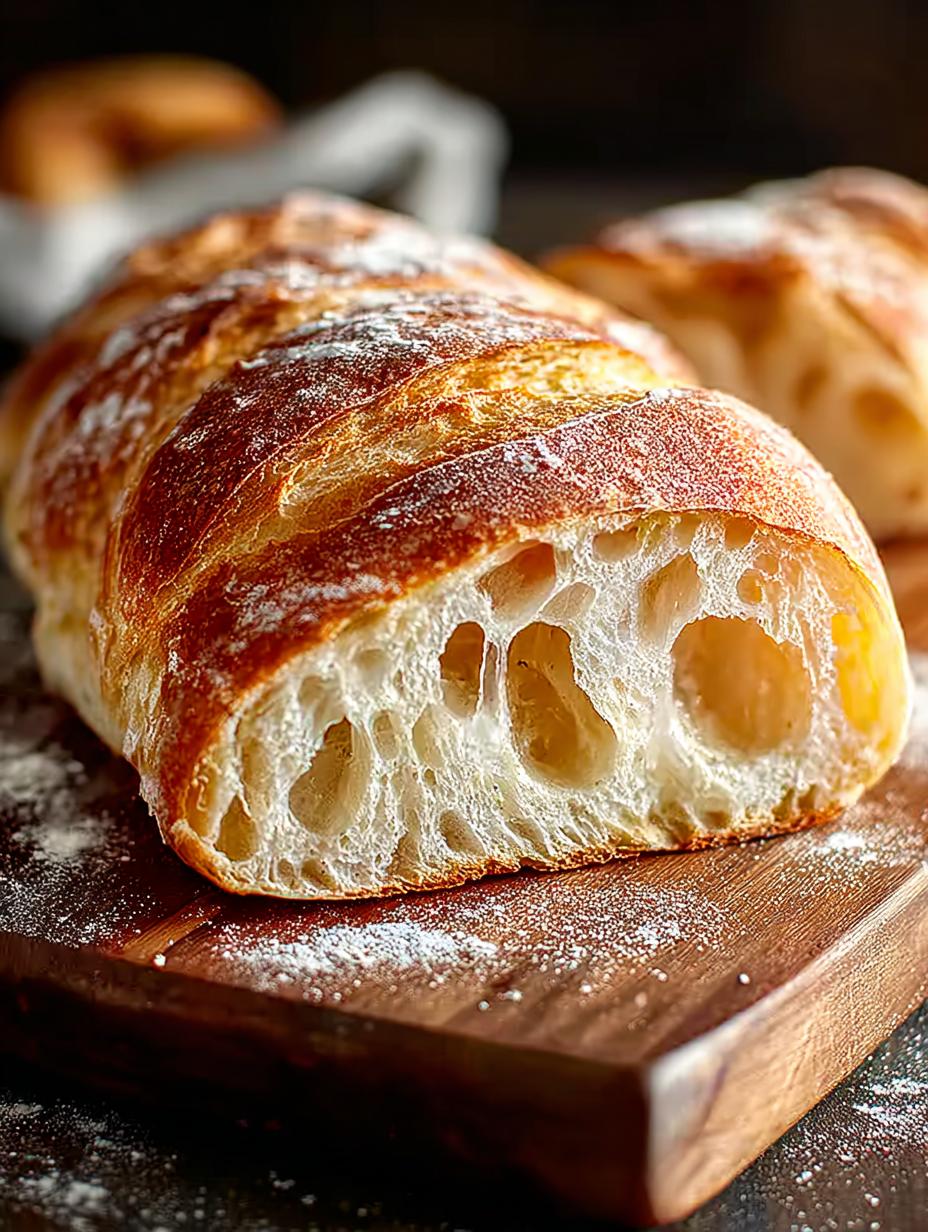 Ciabatta Bread: 7 Steps to Perfect Rustic Italian Loaf - Ciabatta Bread - additional detail