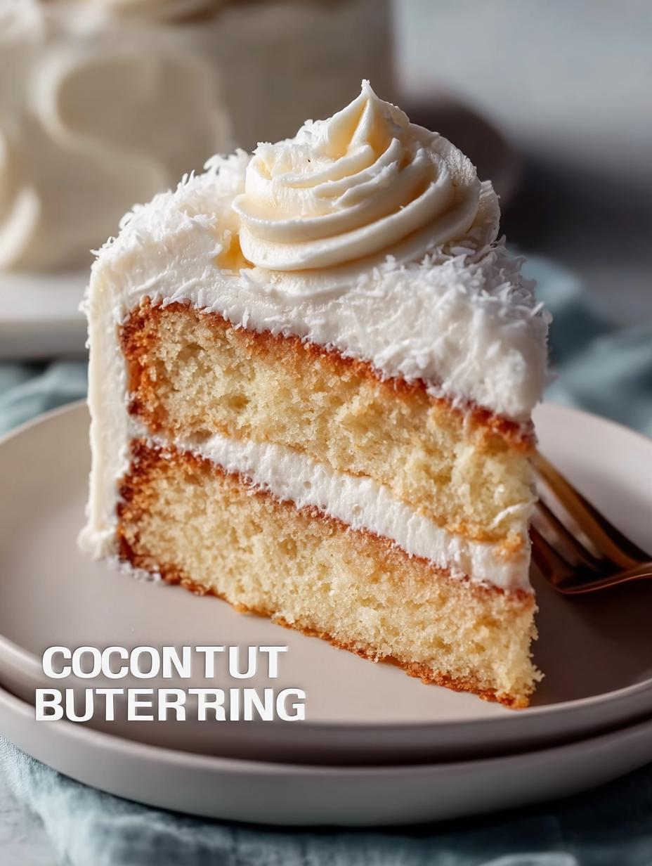 Coconut Buttercream Frosting
