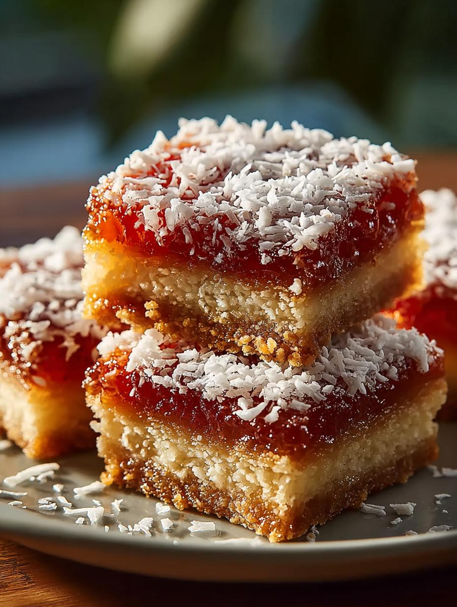 Coconut Jam Slice Your New Favorite Sweet Treat 4 Coconut Jam Slice Your New Favorite Sweet Treat - Coconut Jam Slice Your - main visual representation