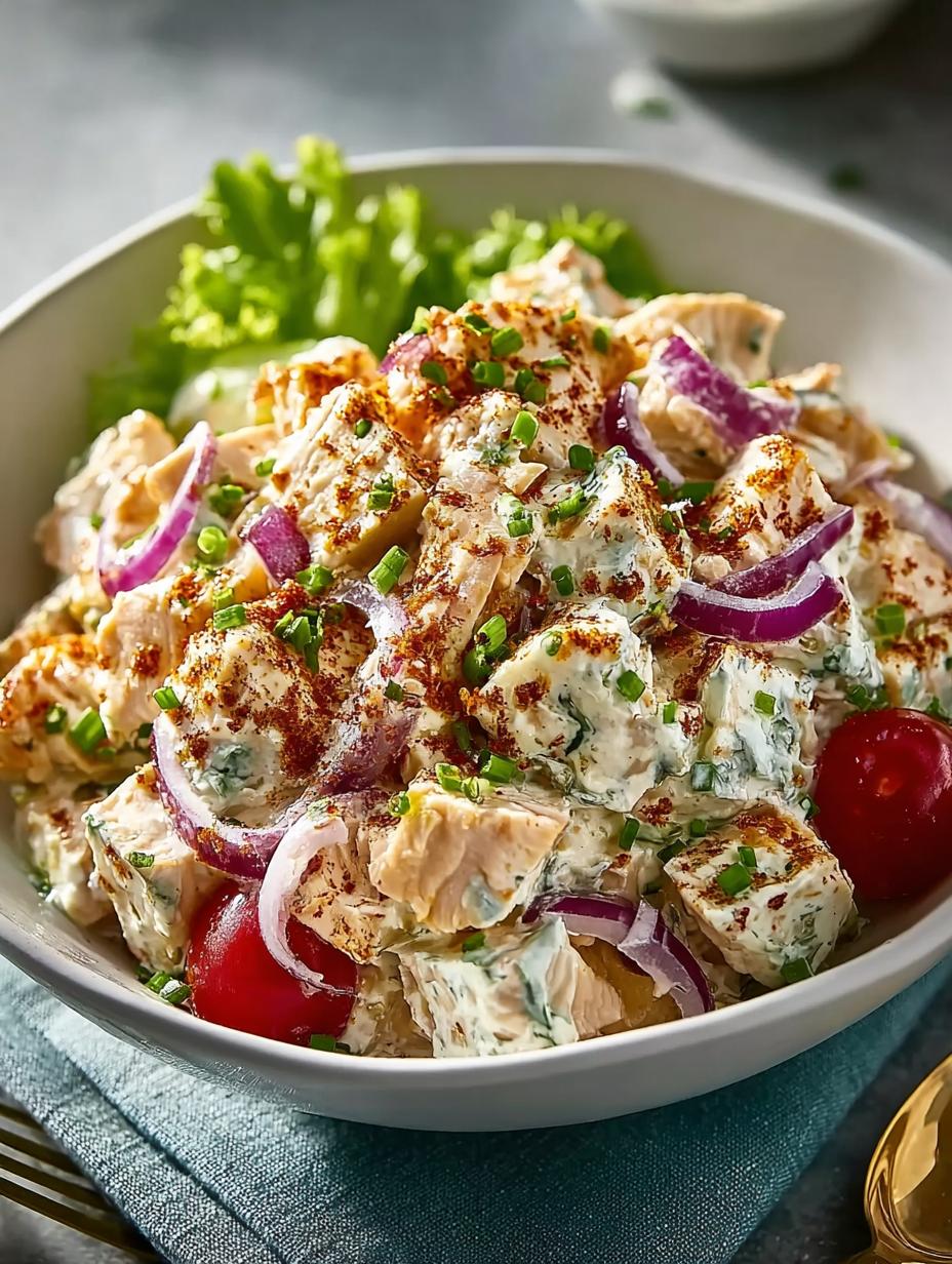 Cottage Cheese Chicken Salad