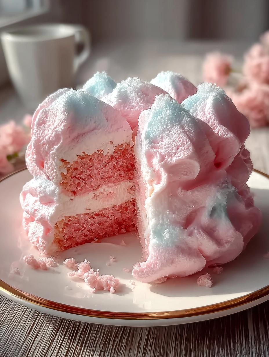 Cotton Candy Cake: A Sweet Treat for All Ages - Cotton Candy Cake - main visual representation