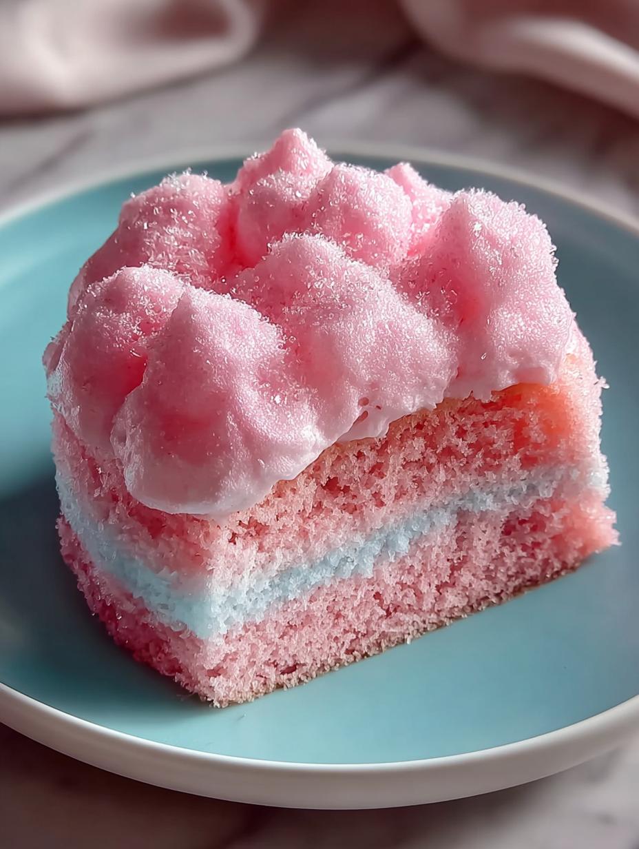 Cotton Candy Cake