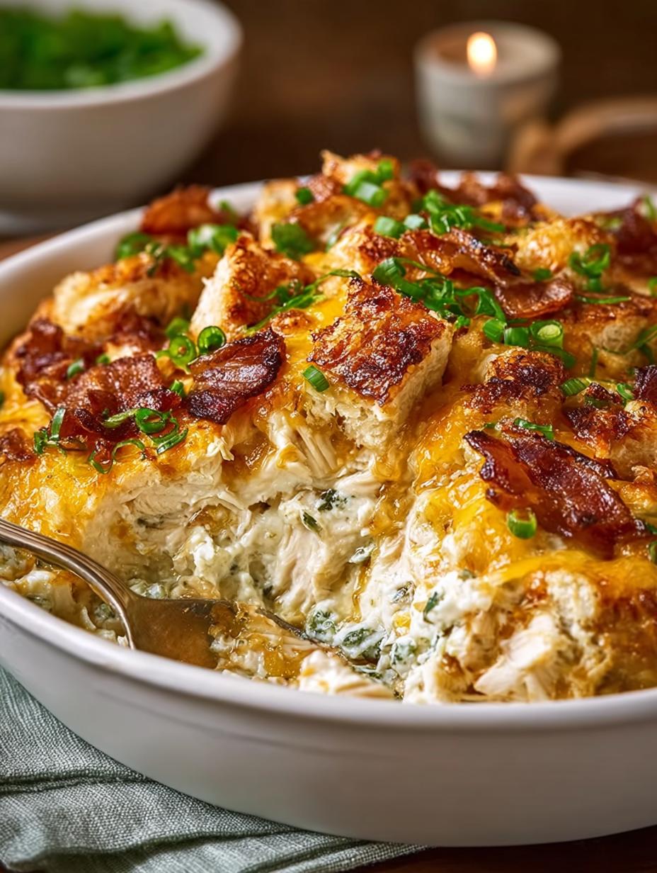 Crack Chicken Casserole