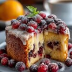 Cranberry Orange Breakfast Cake