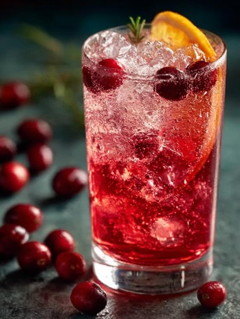 Cranberry Orange Sparkling Drink: A Refreshing Delight - Cranberry Orange Sparkling Drink - additional detail