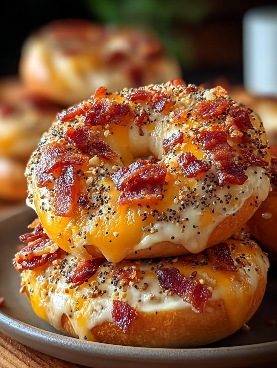 Creamy Bacon Cheddar Bagels: 8 Irresistible Steps to Indulge 5 Creamy Bacon Cheddar Bagels: 8 Irresistible Steps to Indulge - Creamy Bacon Cheddar Bagels - additional detail
