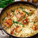 Creamy Boursin Chicken Skillet