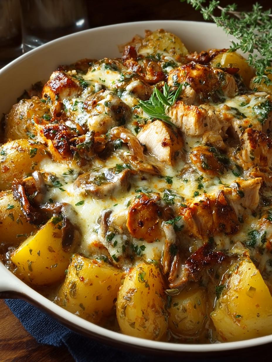 Creamy Cheesy Chicken Potatoes