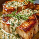Creamy Garlic Pork Chops