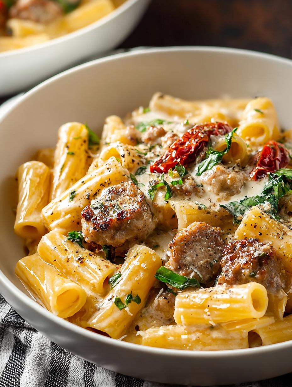 Creamy Italian Sausage Pasta: 6 Reasons to Love It - Creamy Italian Sausage Pasta - additional detail