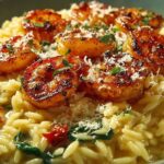 Creamy Parmesan Orzo with
