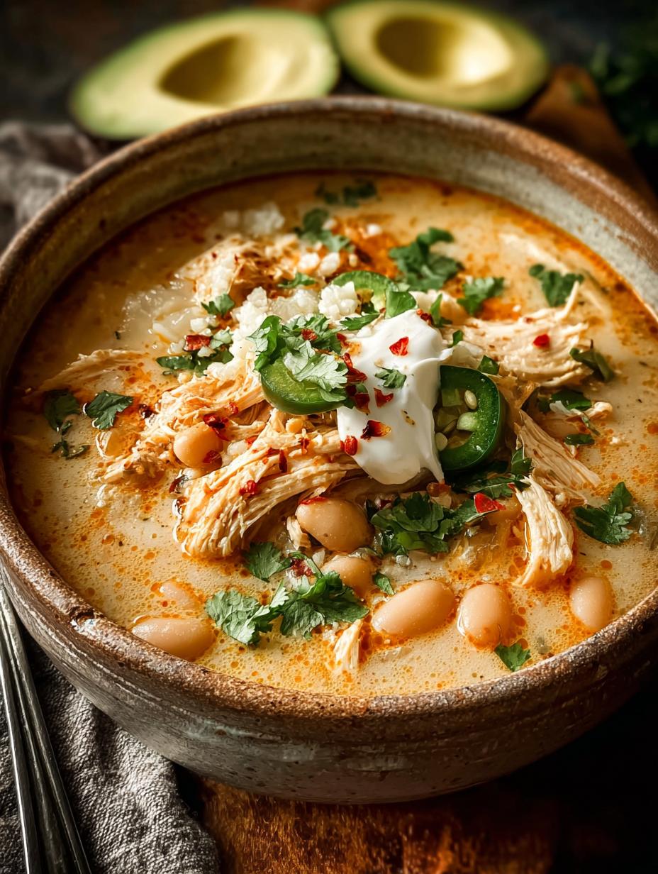 Creamy White Chicken Chili