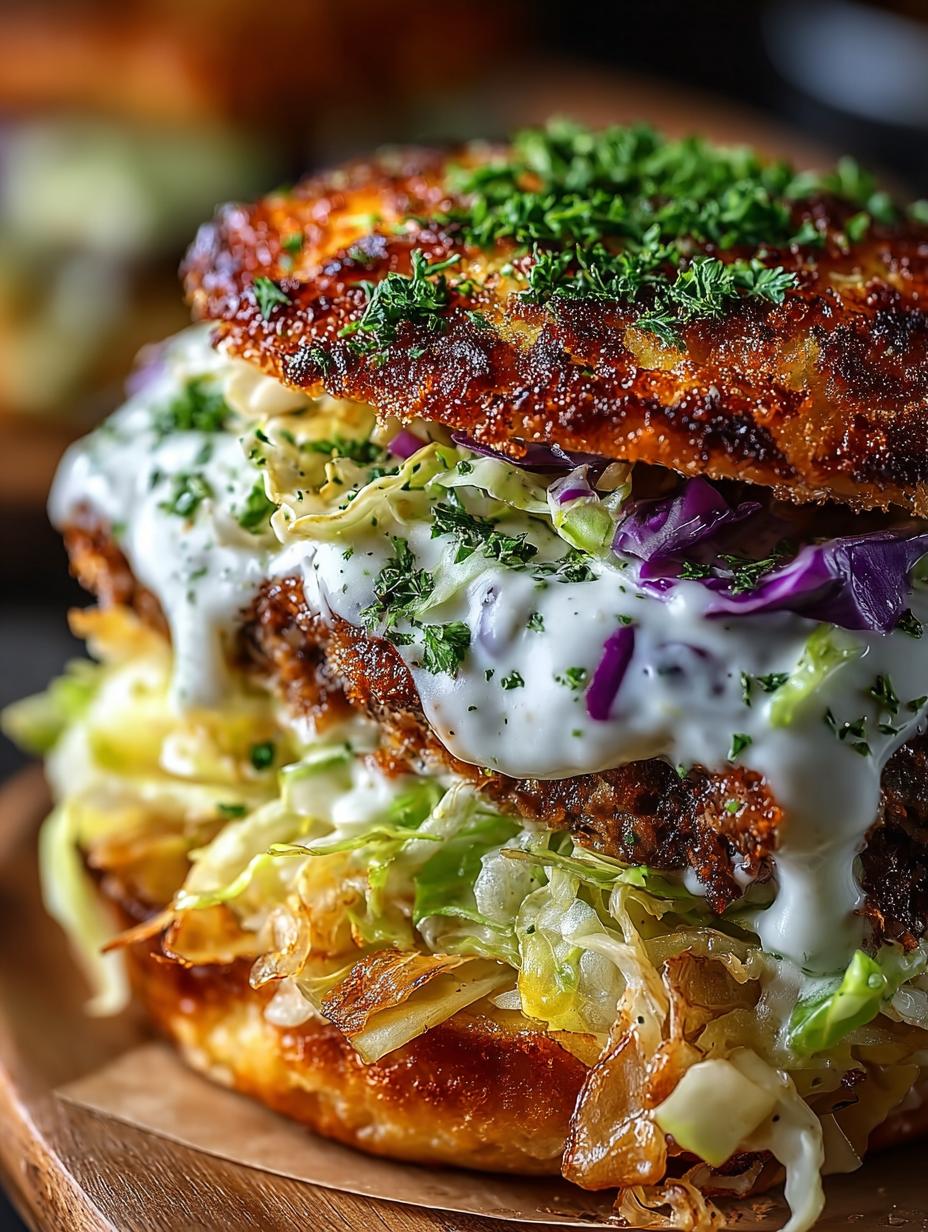 Crispy Cabbage Burger: 6 Reasons to Try This Comfort Dish 4 Crispy Cabbage Burger: 6 Reasons to Try This Comfort Dish - Crispy Cabbage Burger - main visual representation