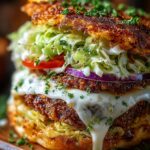 Crispy Cabbage Burger