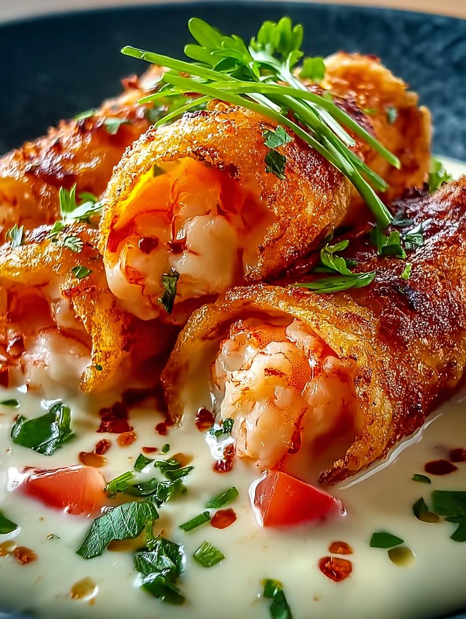 Crispy Crab Shrimp Queso: 10 Deliciously Crunchy Taquitos - Crispy Crab Shrimp Queso - additional detail