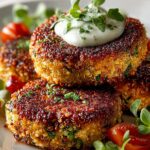 Crunchy Quinoa Veggie Patties