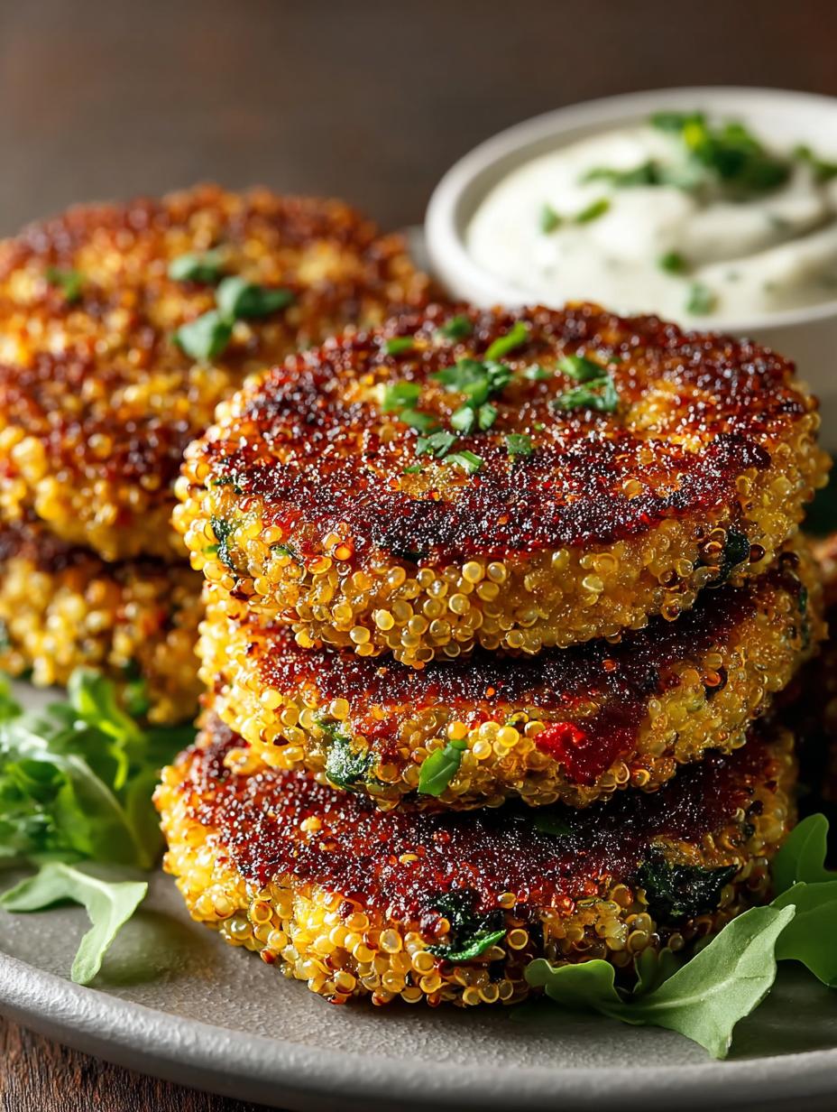 Crunchy Quinoa Veggie Patties: 7 Reasons to Love Them - Crunchy Quinoa Veggie Patties - additional detail