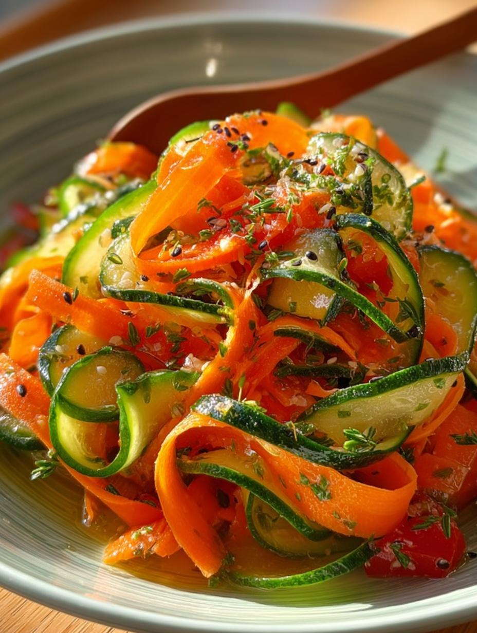 Crunchy Cucumber Carrot Salad: 7 Reasons to Love It 5 Crunchy Cucumber Carrot Salad: 7 Reasons to Love It - Cucumber Carrot Salad - additional detail