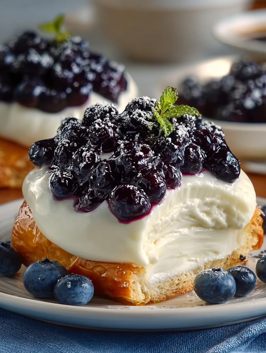 Decadent Blueberry Cream Cheese Danish: 8 Reasons to Indulge - Decadent Blueberry Cream Cheese - additional detail