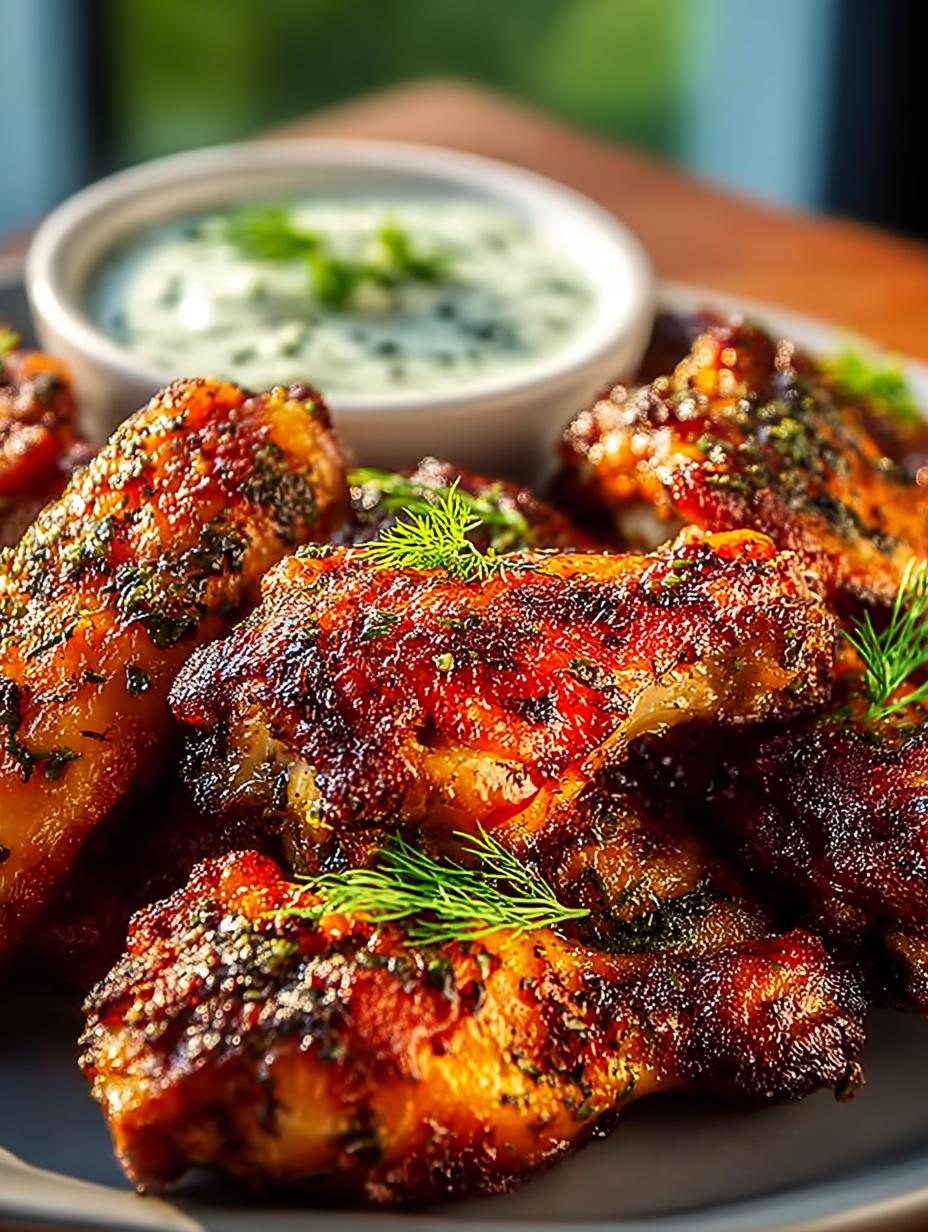 Dill Pickle Chicken Wings