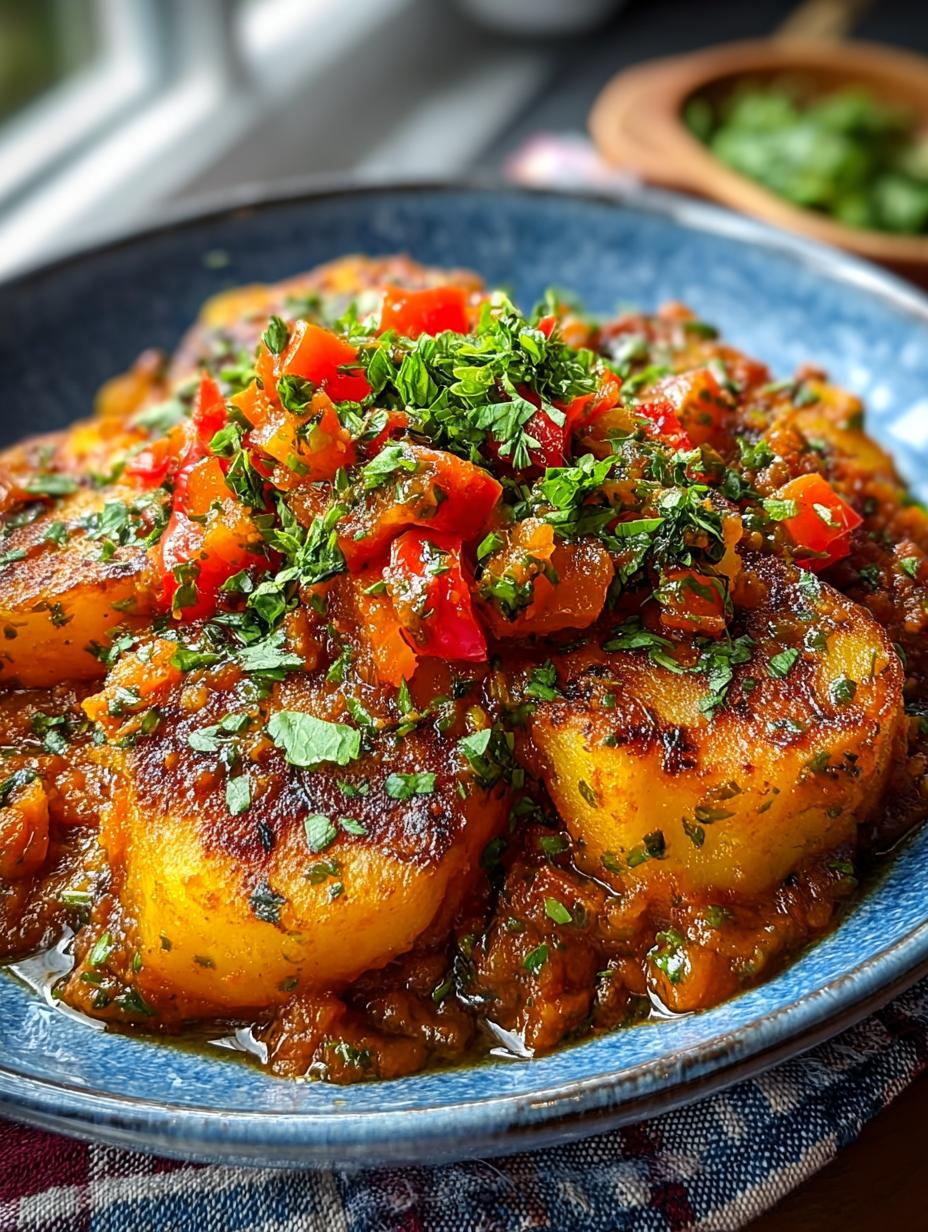 Dopiazeh Aloo Persian Potato