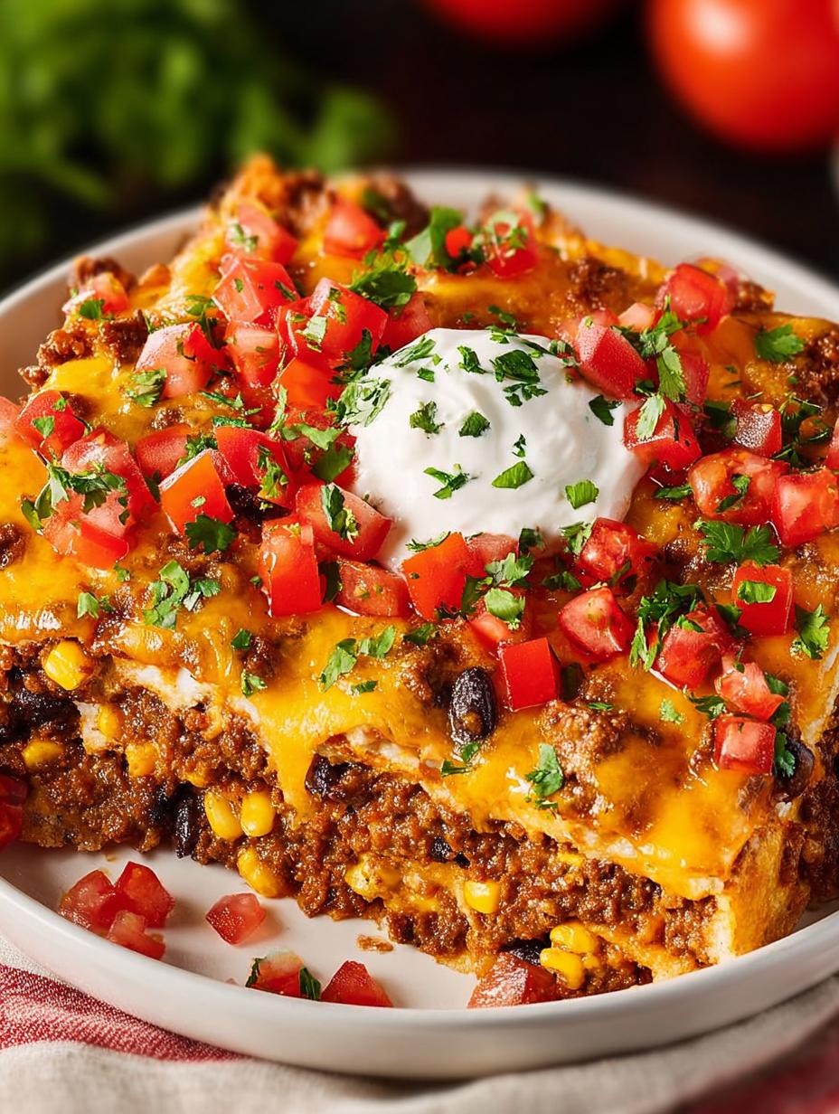 Delicious Dorito Casserole: 5 Cheesy Layers of Joy - Dorito Casserole - main visual representation