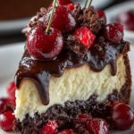 Dreamy Black Forest Cheesecake
