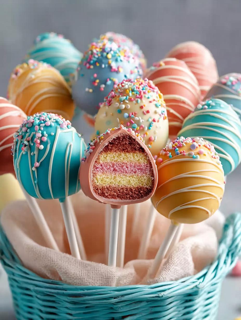 Easter Egg Cake Pops