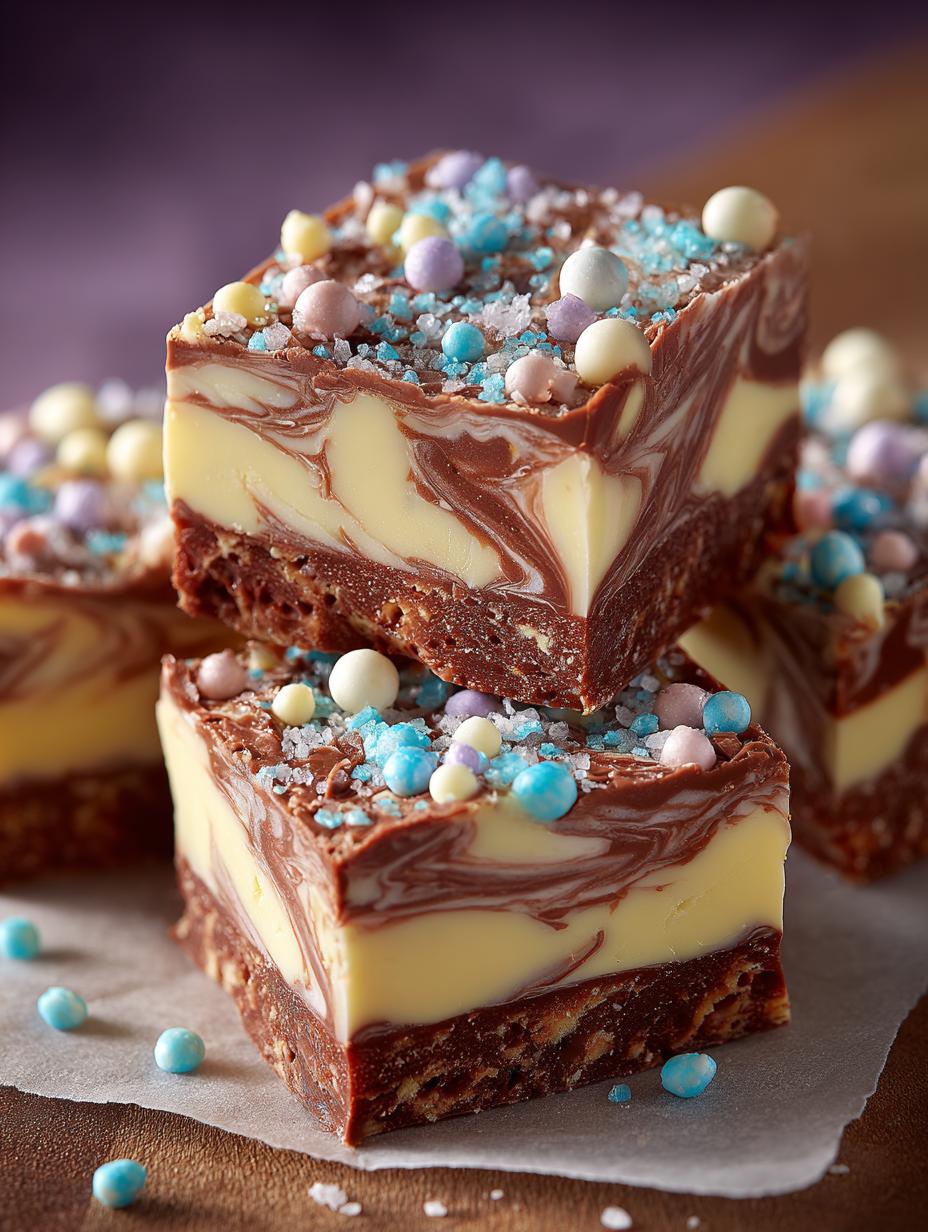 Easter Fudge Creamy Chocolate