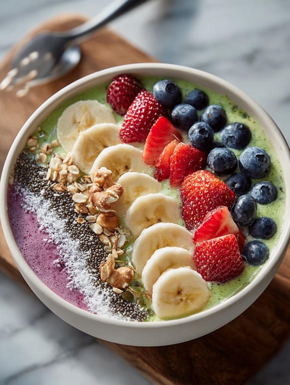 Energizing Breakfast Smoothie Bowl for a Fresh Morning Boost 4 Energizing Breakfast Smoothie Bowl for a Fresh Morning Boost - Energizing Breakfast Smoothie Bowl - main visual representation