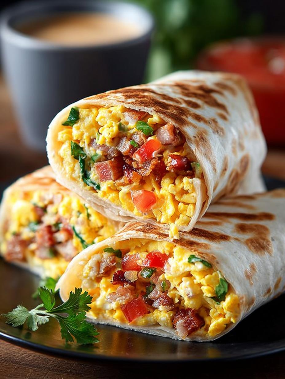 Delicious Freezer Breakfast Burritos For Busy Mornings - Freezer Breakfast Burritos For - main visual representation