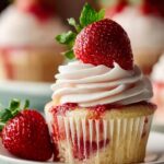 Fresh Strawberry Cupcakes Delightful