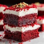 Frosted Red Velvet Bars