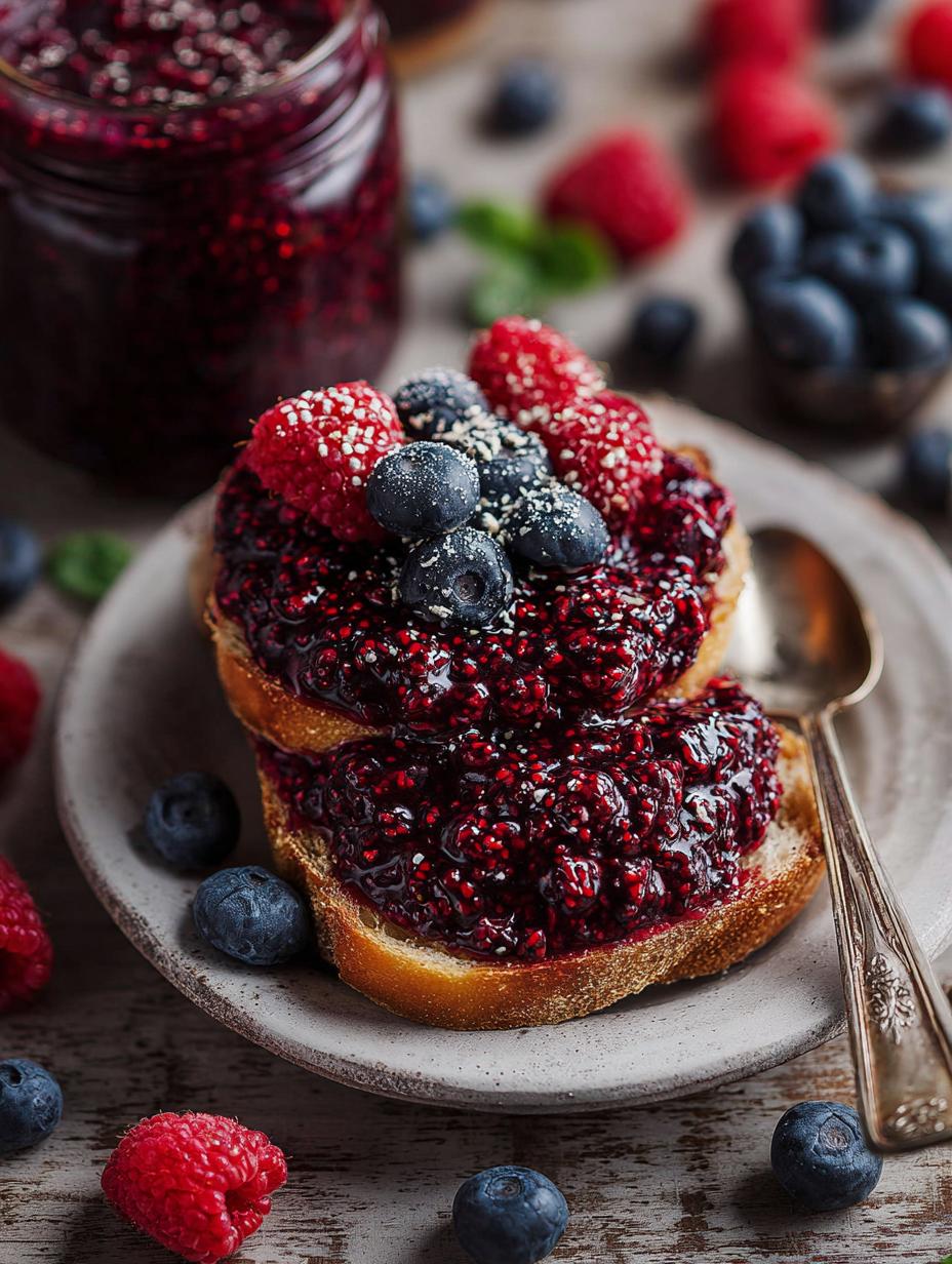 Frozen Berry Chia Jam: A Sweet, Healthy Delight - Frozen Berry Chia Jam - additional detail