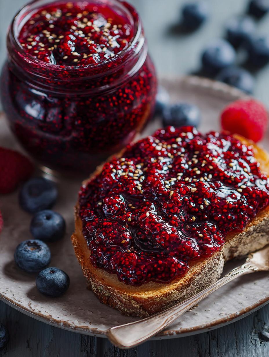 Frozen Berry Chia Jam