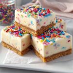 Funfetti Cheesecake Bars with