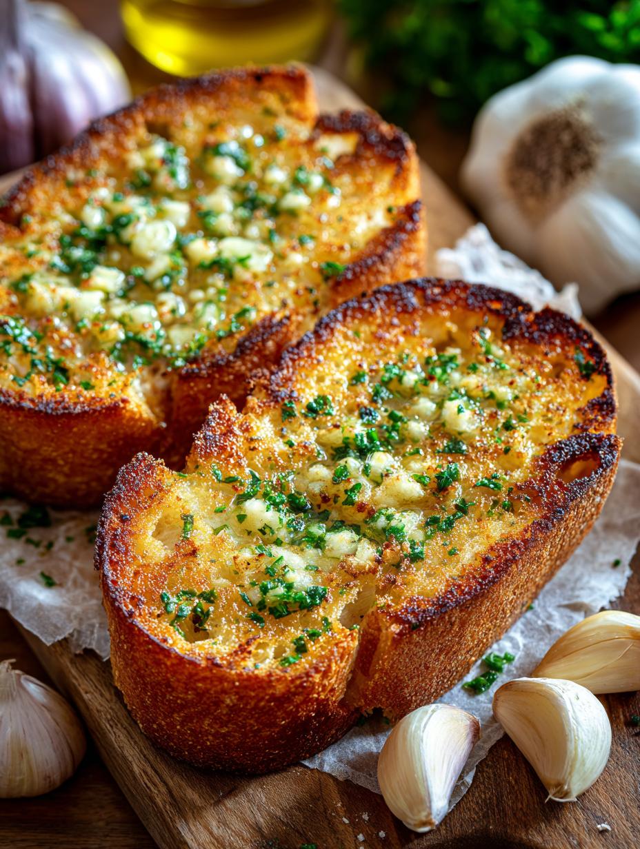 Garlic Bread Buttery Crispy: 5 Steps to Perfection 4 Garlic Bread Buttery Crispy: 5 Steps to Perfection - Garlic Bread Buttery Crispy - main visual representation