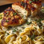 Garlic Chicken Parmesan Pasta