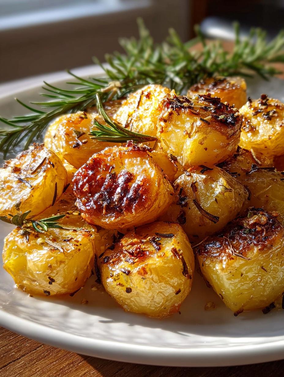 Crispy Garlic Herb Roasted Potatoes That Impress Everyone 5 Crispy Garlic Herb Roasted Potatoes That Impress Everyone - Garlic Herb Roasted Potatoes - additional detail